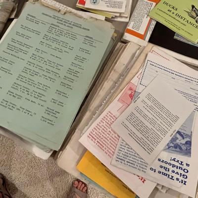 Lot of Hunting & Fishing liturature