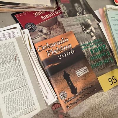 Lot of Hunting & Fishing liturature