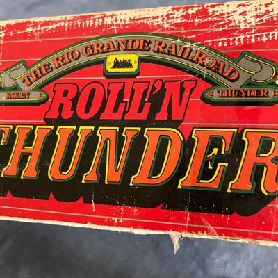 Vintage Roll'n Thunder Train Set
