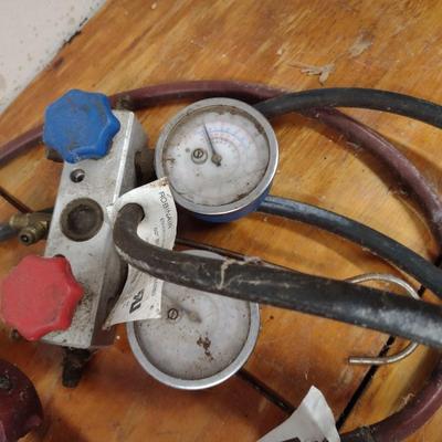 Collection of Gauges and Hoses