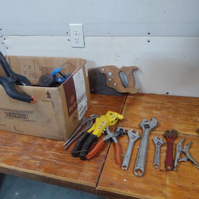 Assortment of Various Hand Tools