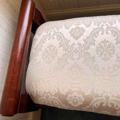 Solid Wood Upholstered Bench - Gorgeous Details