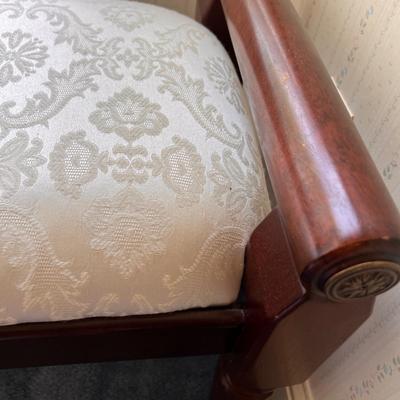 Solid Wood Upholstered Bench - Gorgeous Details