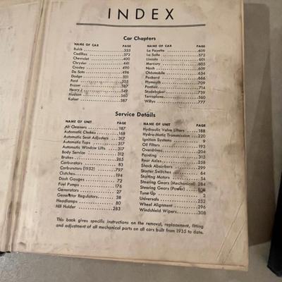 Motor's Repair manual