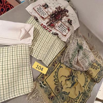 Vintage linens