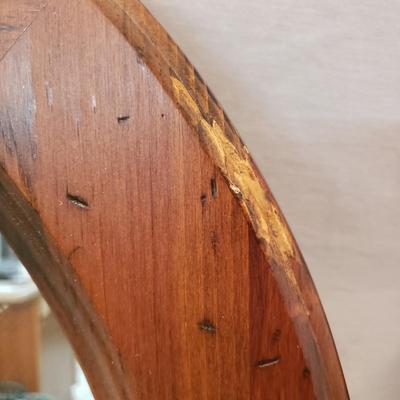 Wooden Oval Mirror and More (D-KD)
