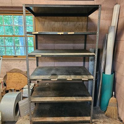 SIX Shelf Steel Storage Unit  (WS-JS)