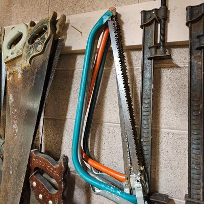 Collection of Handsaws, Hacksaws & Tree Saws  (WS-JS)