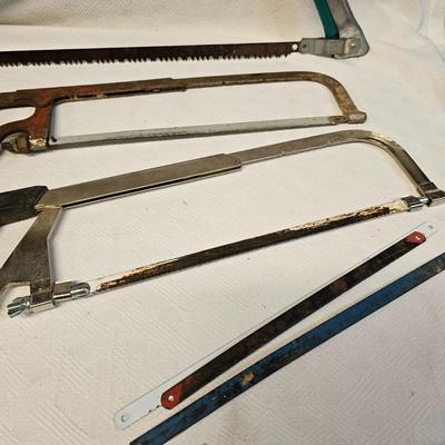 Collection of Handsaws, Hacksaws & Tree Saws  (WS-JS)