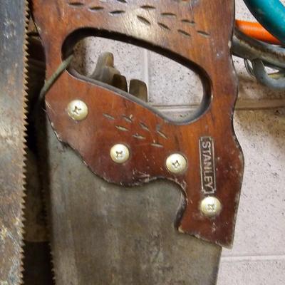 Collection of Handsaws, Hacksaws & Tree Saws  (WS-JS)