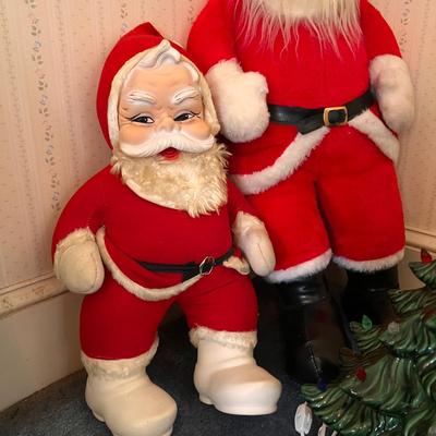 Rare Vintage Santa Christmas Lot