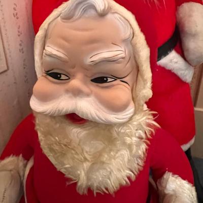 Rare Vintage Santa Christmas Lot