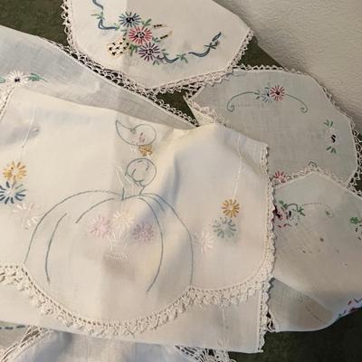 Embroidered Linens