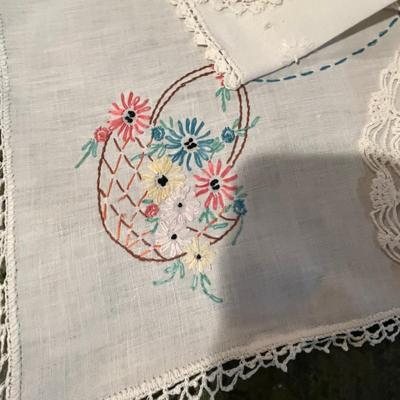 Embroidered Linens