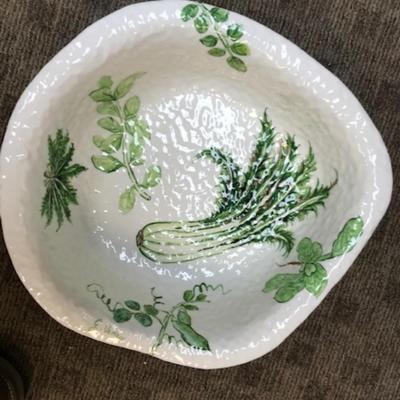 Vintage Hand Painted Large Bowl