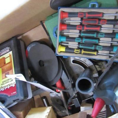 Group of Wood Working/Carpentry Tools and Accessories