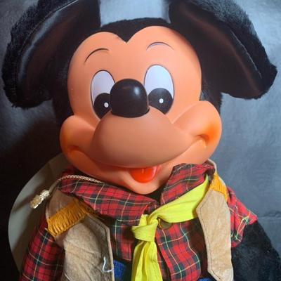 Vintage USA Young Epoch Mickey Mouse Vintage Disneyland Made In Japan 16â€