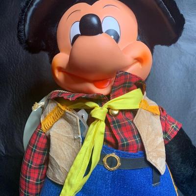 Vintage USA Young Epoch Mickey Mouse Vintage Disneyland Made In Japan 16â€