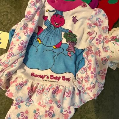 Vintage Barney & Flintstones Kids wear