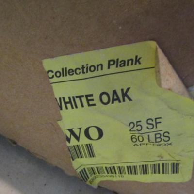 White Oak Plank Flooring- Approx 25 Sq Ft.