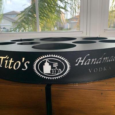 Tito's Vodka Serving (Tray only )