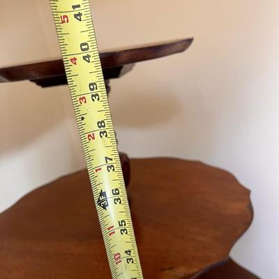 Vintage/Antique Mahogany 3 Tier Dumbwaiter Table