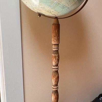 2 Vntg. CATA-RACK Industrial Metal File & Globe