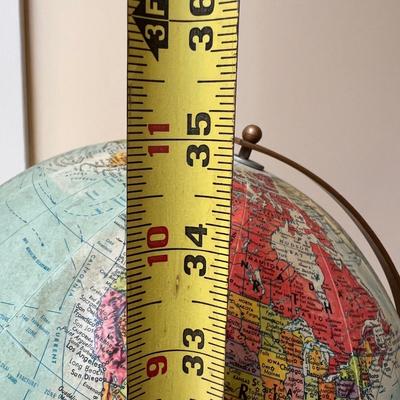2 Vntg. CATA-RACK Industrial Metal File & Globe