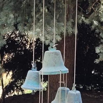 Vintage Multi Bell Wind Chime
