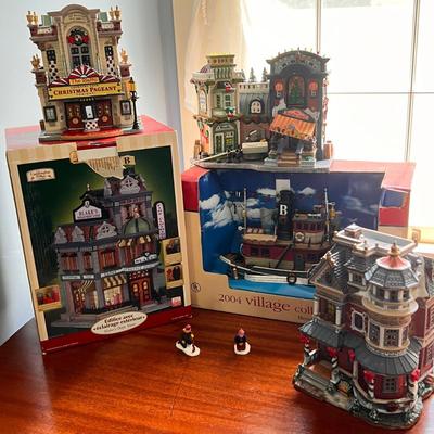 Lot of Lemax Village Collectibles