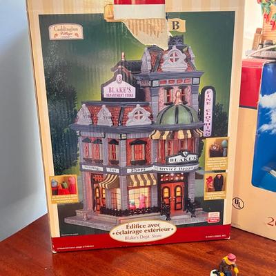 Lot of Lemax Village Collectibles