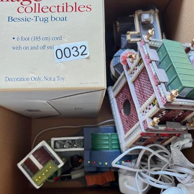 Lot of Lemax Village Collectibles