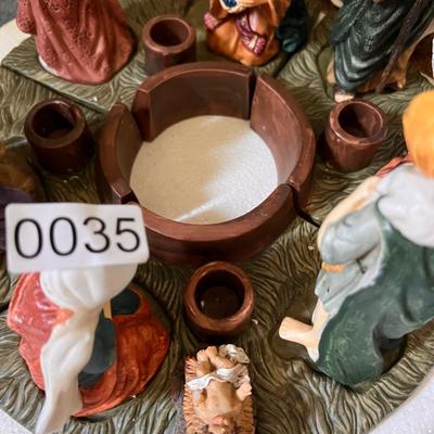 2 Christmas Nativity Sets - Long Rich
