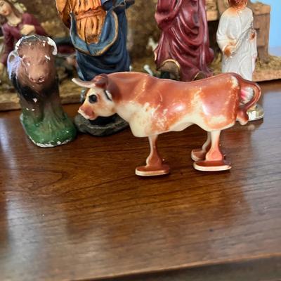 2 Christmas Nativity Sets - Long Rich