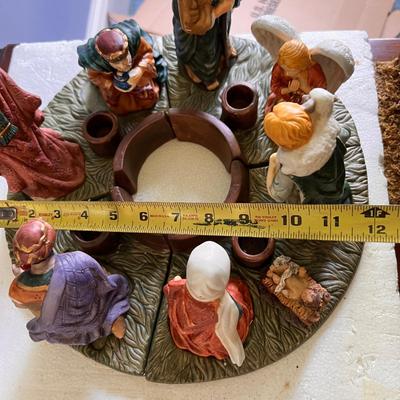2 Christmas Nativity Sets - Long Rich