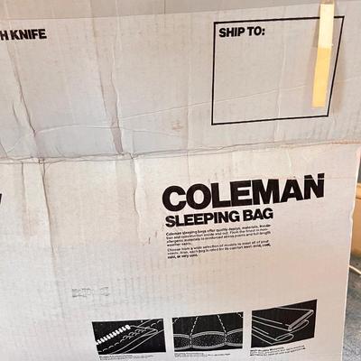 New Old Stock Coleman Sleeping Bag