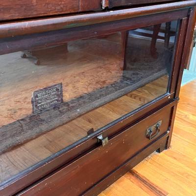 Antique Globe-Wernicke Mission Bookcase Unit