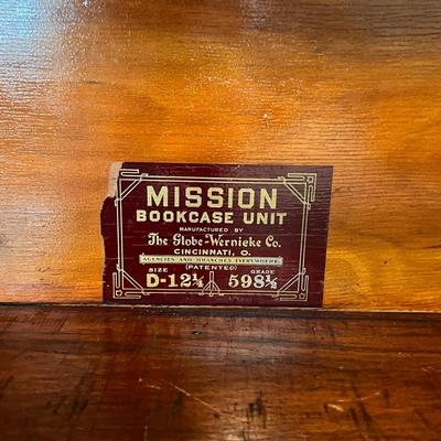 Antique Globe-Wernicke Mission Bookcase Unit