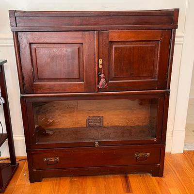 Antique Globe-Wernicke Mission Bookcase Unit