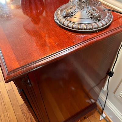 Solid Wood Buffet Server Table Cabinet