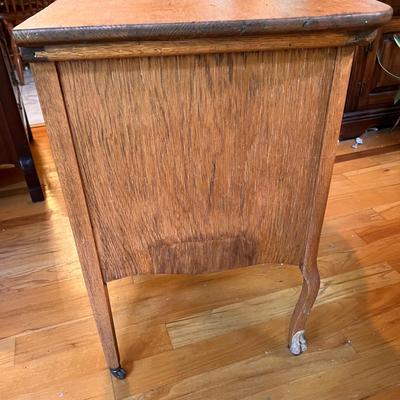 Antique Serpentine Dresser Bachelors Chest 20'X29'X36'