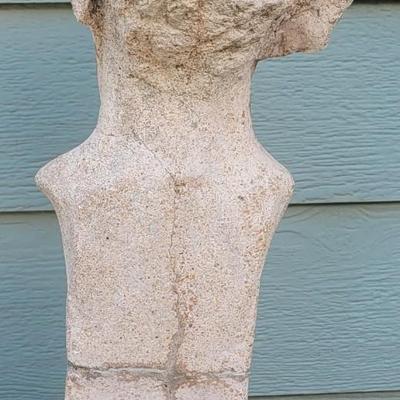 Old Mythology Bust Garden Sculpture