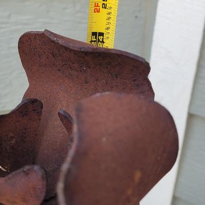 Heavy Metal Iris Garden Art