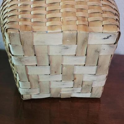 Antique Hand Made Gathering Basket