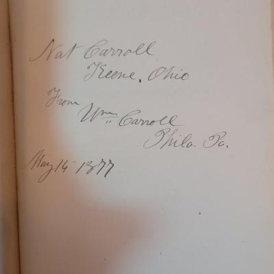 1st Ed. 1877 'Transfer of Erin' by Thomas C. ARMORY