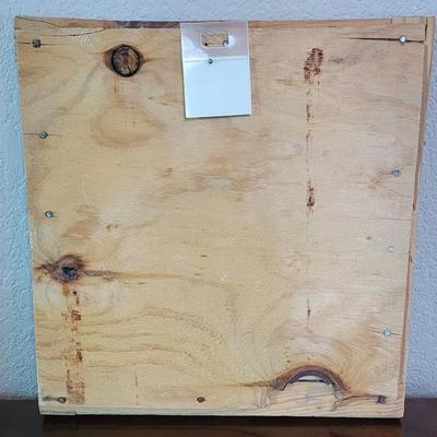 Vintage Mal's Oranges Crate Piece