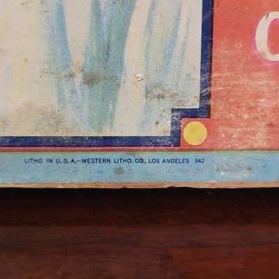 Vintage Favorita Valencia Oranges Crate Piece