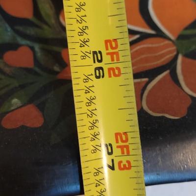 Antique Handpainted Bird Tray