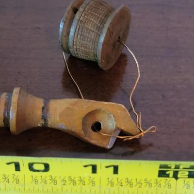 Vintage Handmade & Carved Mexican Molinillo Hot Chocolate Frother