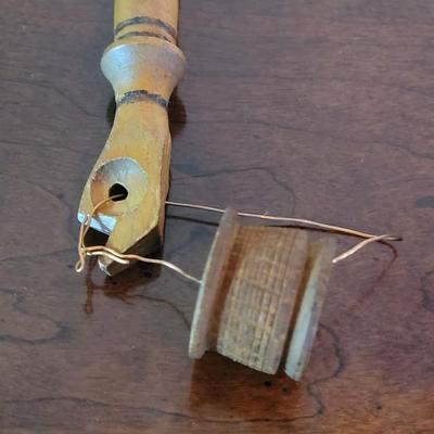 Vintage Handmade & Carved Mexican Molinillo Hot Chocolate Frother